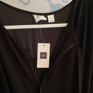 NEW Gap Black Midi Dress